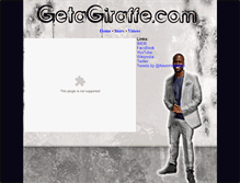 Tablet Screenshot of getagiraffe.com